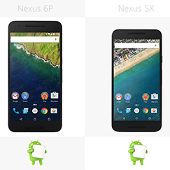 Google представила Nexus 5X и Nexus 6P со сканером отпечатков пальцев